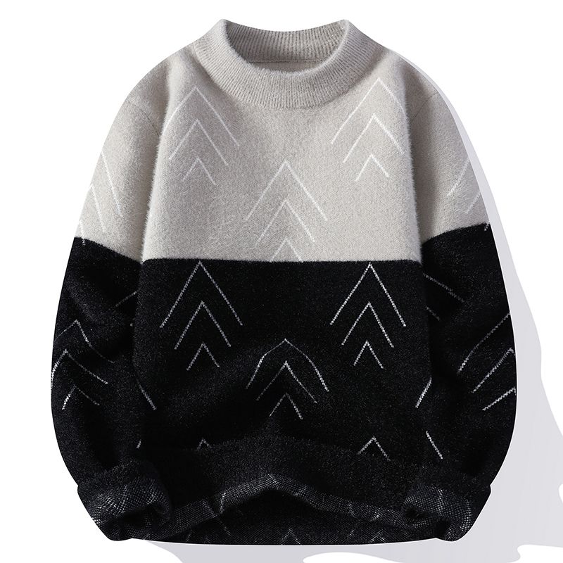 Arrow Half Turtleneck Sweater