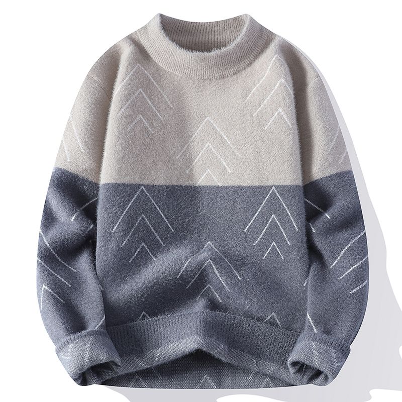 Arrow Half Turtleneck Sweater