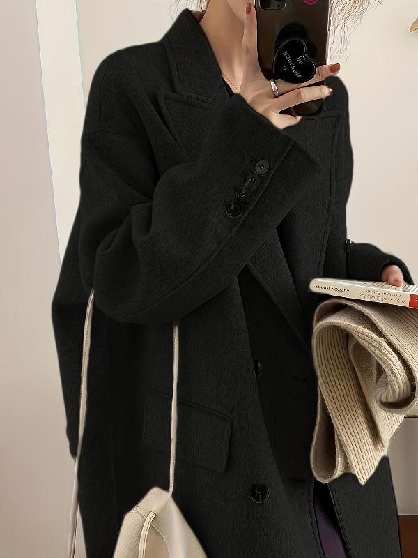 Fiona | Overcoat with notched collar