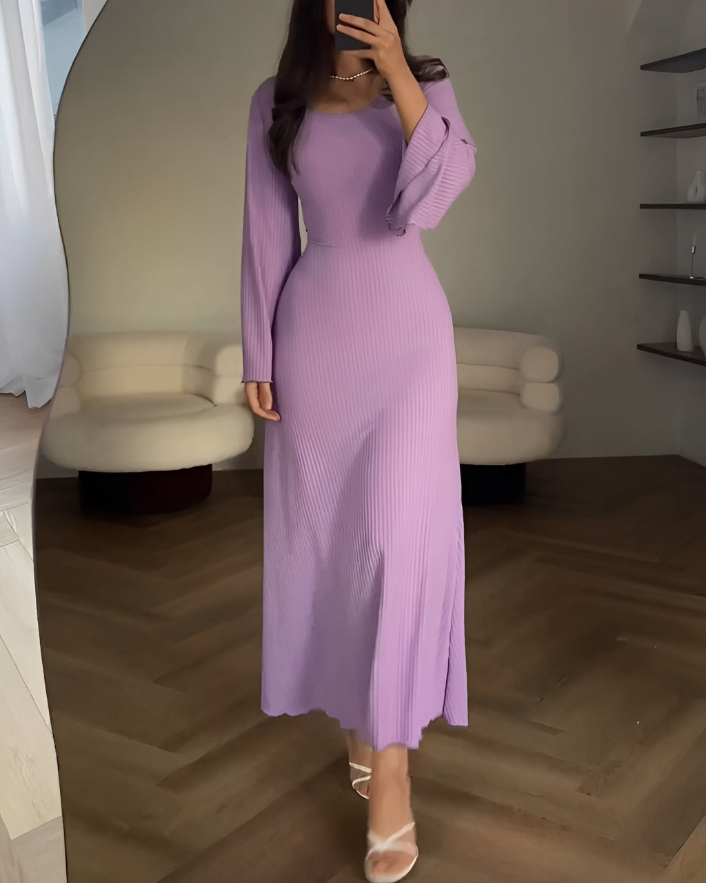 Ellie Ribbed Dress