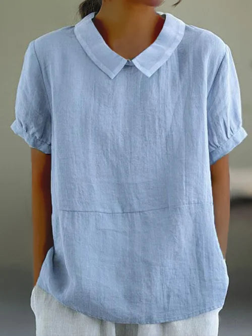 Casual Puff Sleeve Blouse
