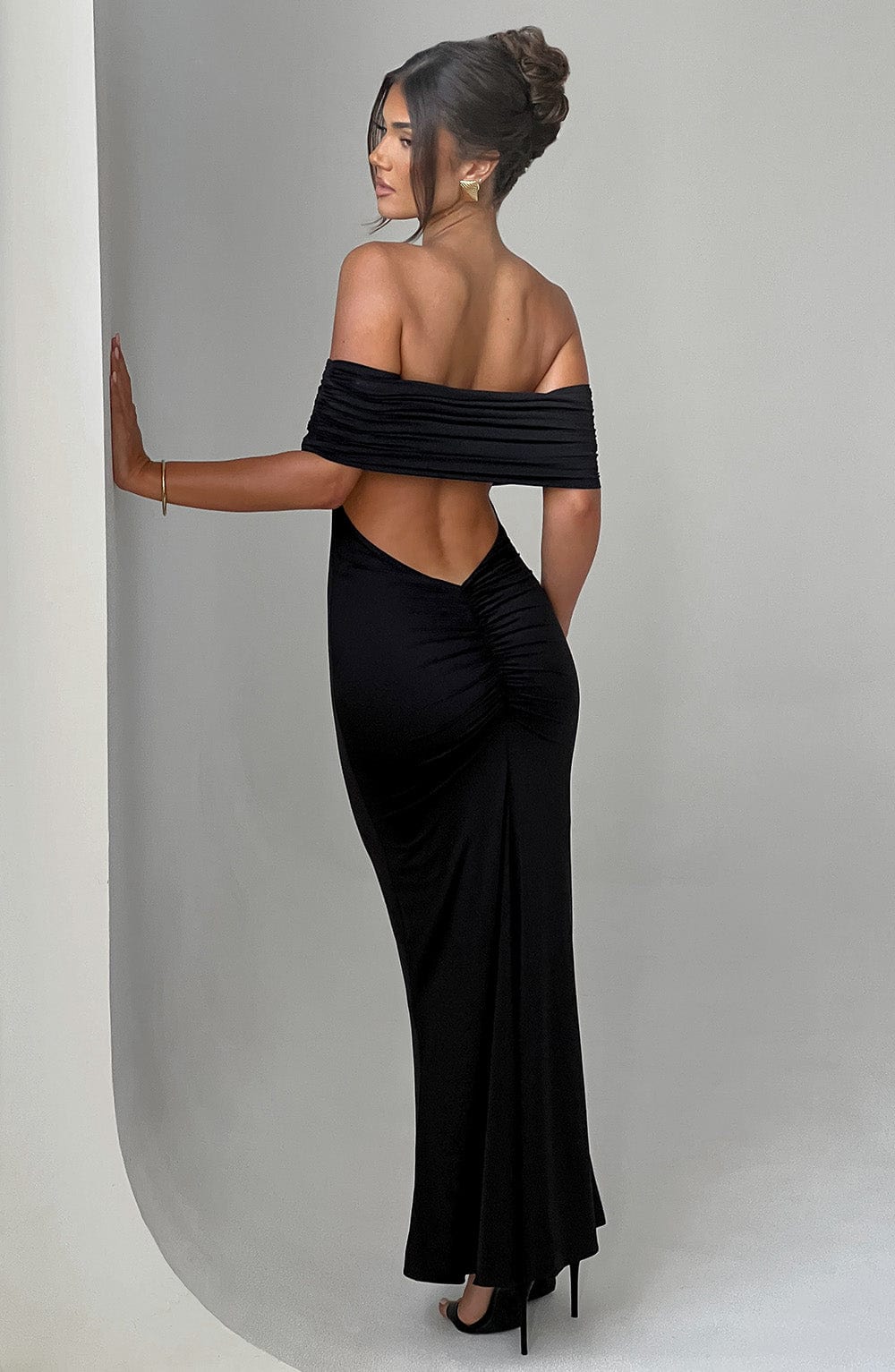 Violet Strapless Maxi Dress