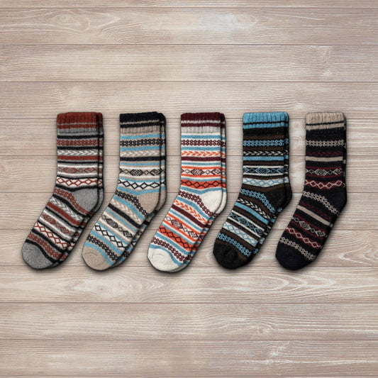 Oskar (5 pairs) - Wool Socks