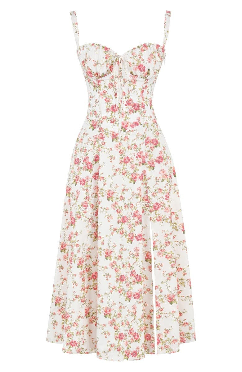 Freya Floral Midi Dress