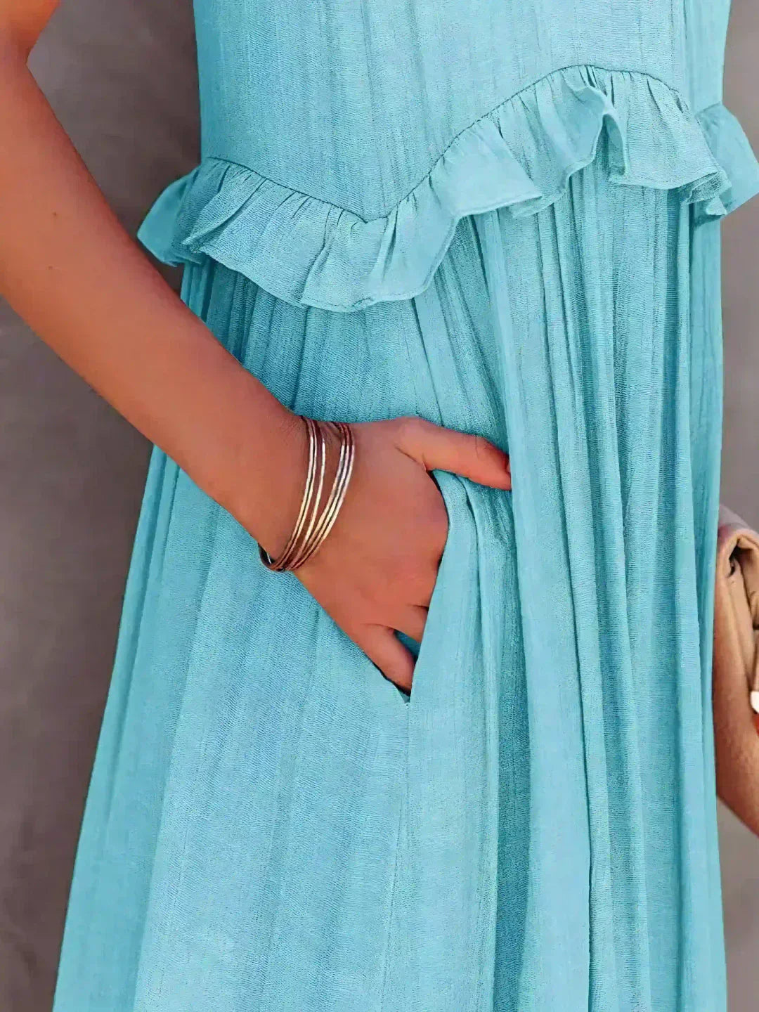 Amelia Halter Maxi Dress