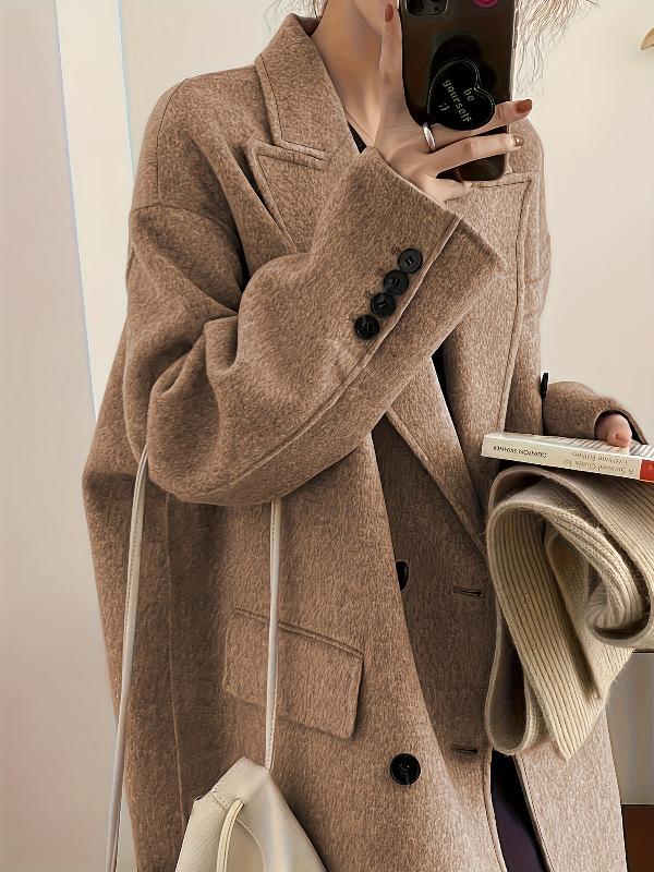 Fiona | Overcoat with notched collar