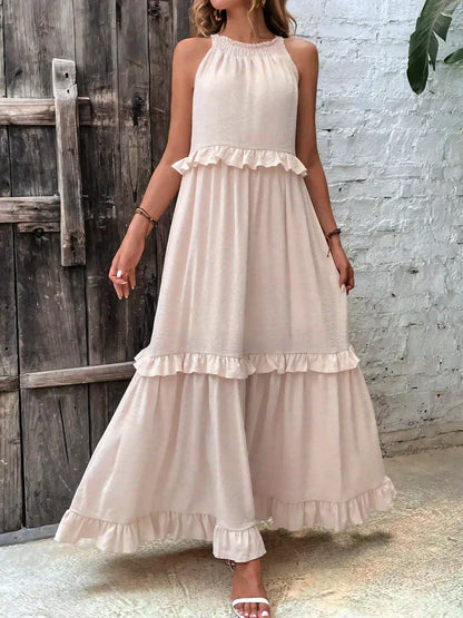 Amelia Halter Maxi Dress