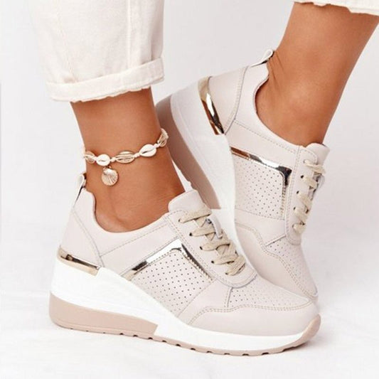 Addison Stylish Wedge Sneakers