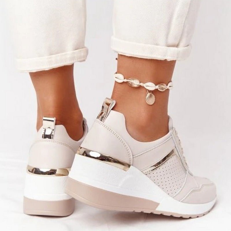 Addison Stylish Wedge Sneakers
