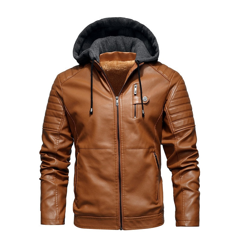 Comfy® Men Leather Jacket