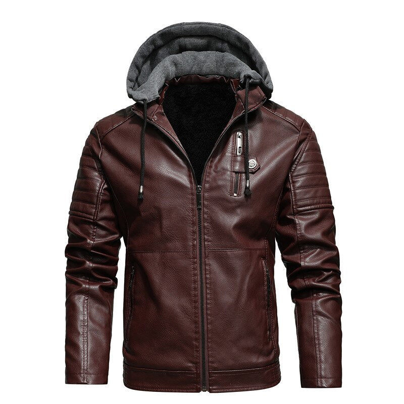 Comfy® Men Leather Jacket