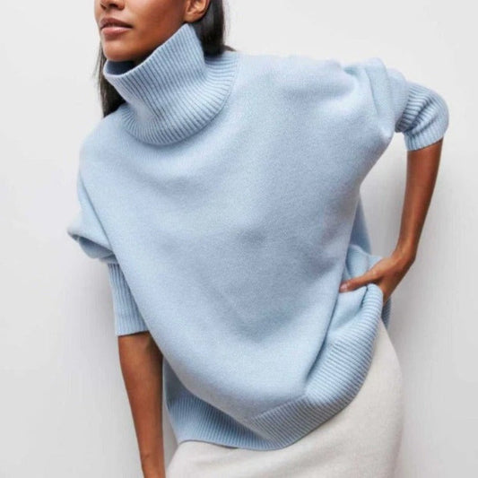 Comfy - Turtleneck Knitted Pullover