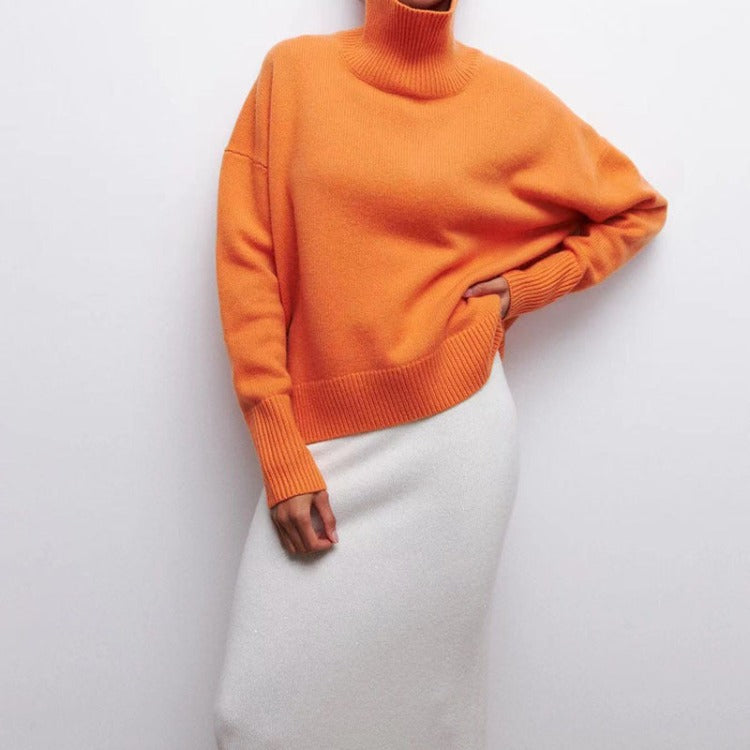 Comfy - Turtleneck Knitted Pullover