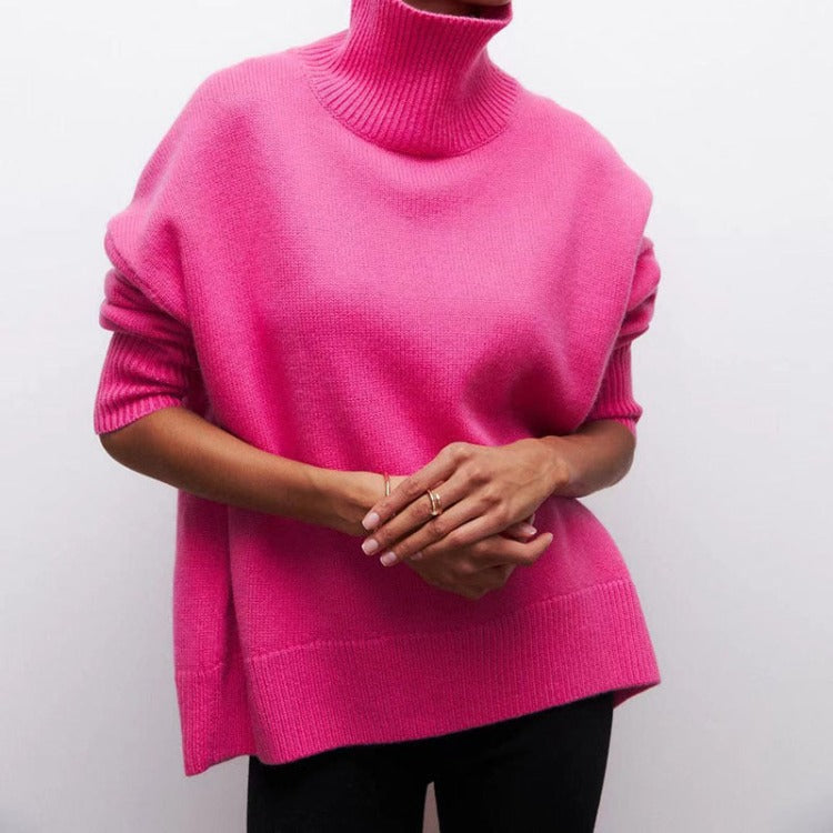 Comfy - Turtleneck Knitted Pullover