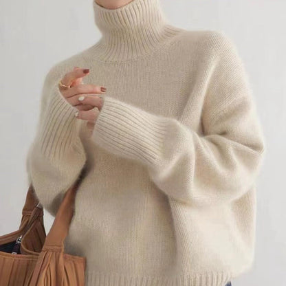 Tanya™ - Women's Wool Turtleneck Knitted Sweater