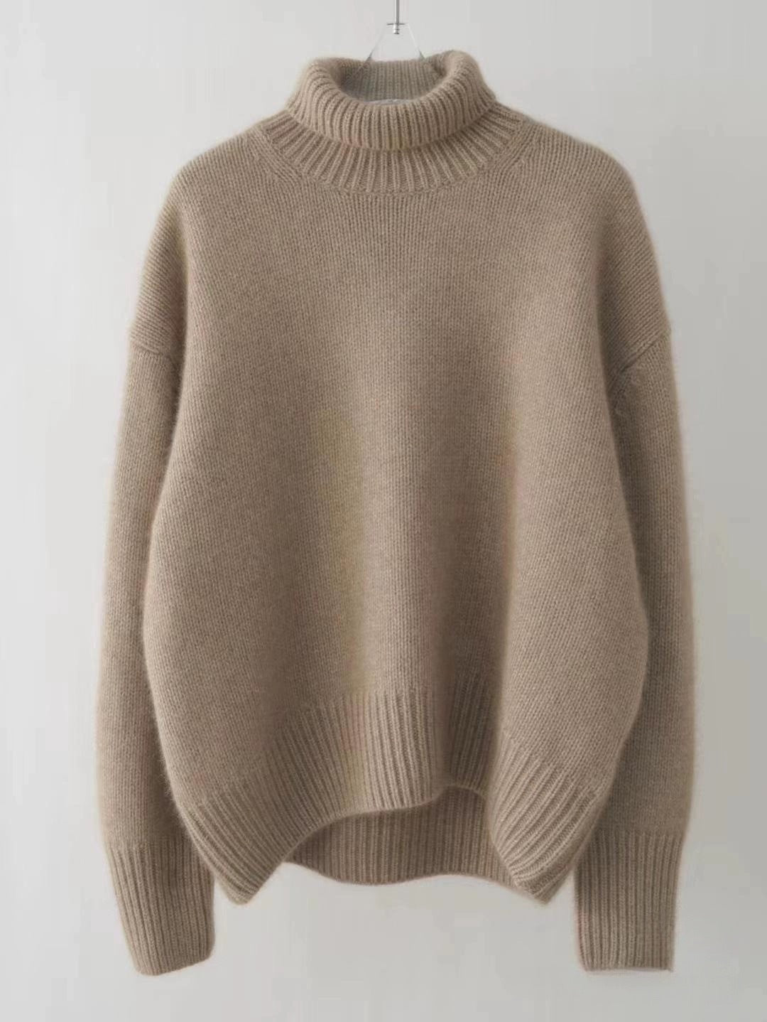 Tanya™ - Women's Wool Turtleneck Knitted Sweater