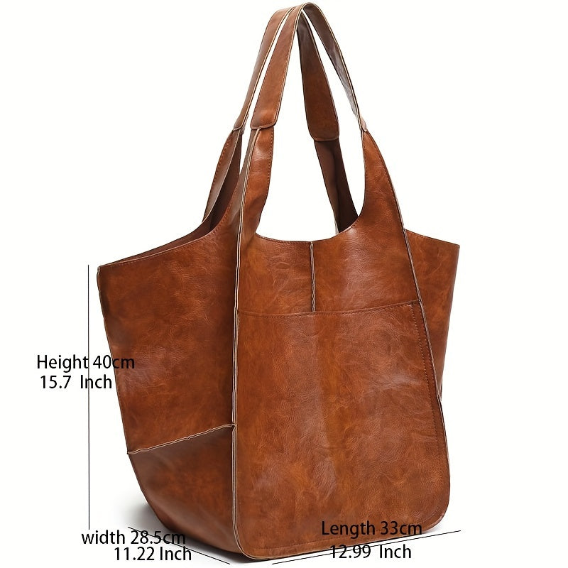 EMMA | LEATHER TOTE BAG