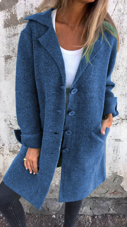 Ada Long Knit Coat