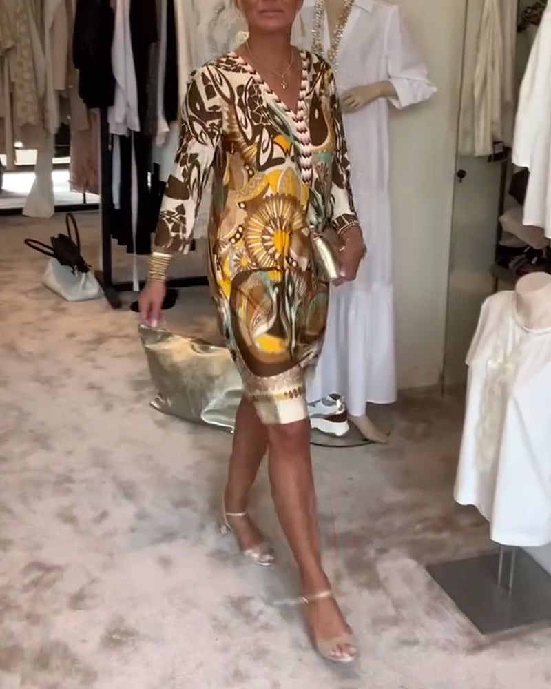 Mariane Bold Print Dress
