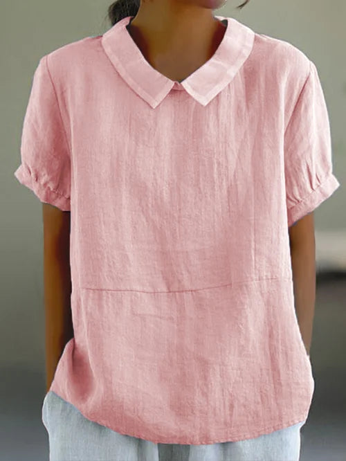 Casual Puff Sleeve Blouse