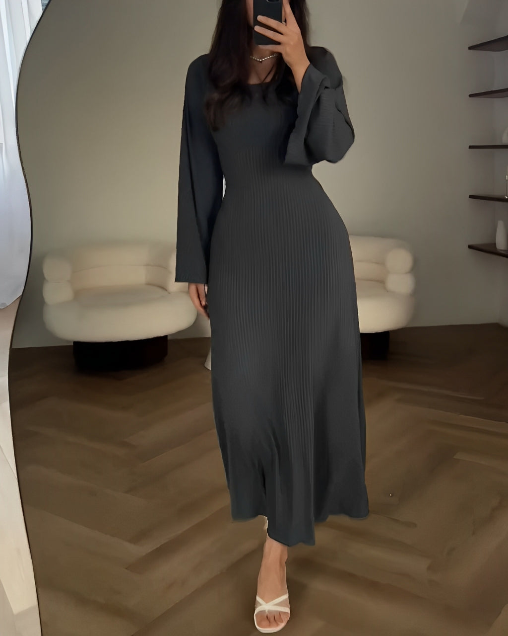 Ellie Ribbed Dress