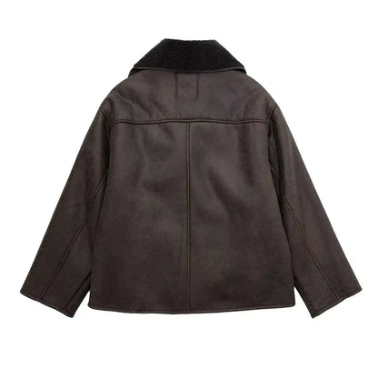 Ivy Vegan Leather Jacket