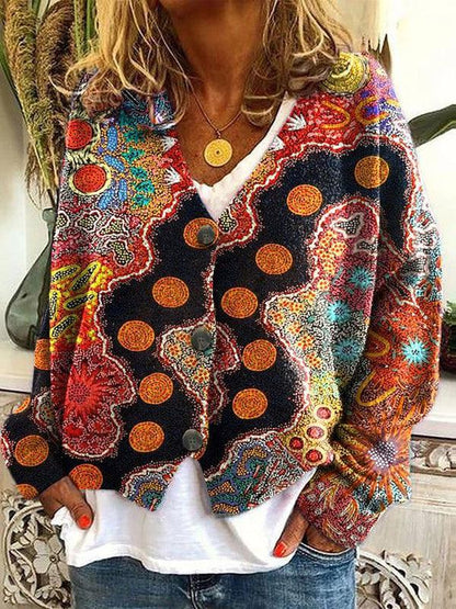 Colourful Knitted Sweater