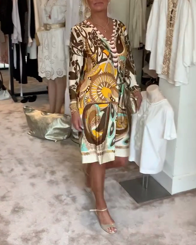 Mariane Bold Print Dress