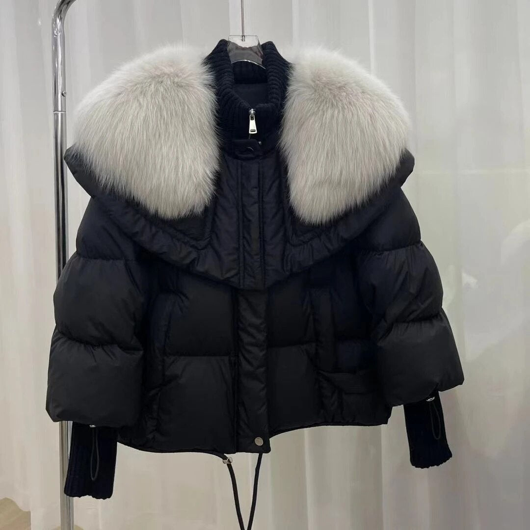 The Isabella Faux Fur Down Jacket