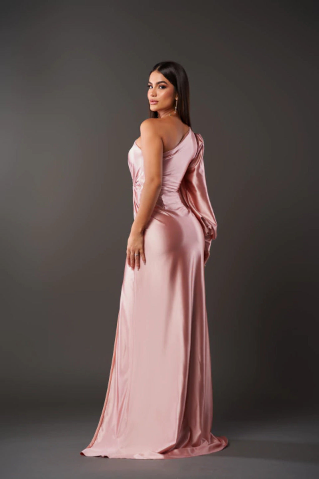 Amelia Satin Dress