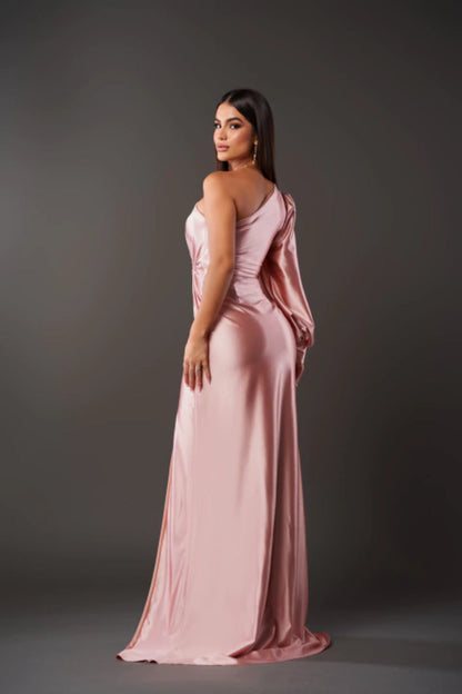 Amelia Satin Dress