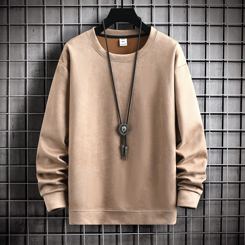 Donovan Suede Sweatshirt