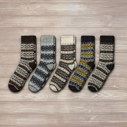 Erica (5 pairs) - Wool Socks