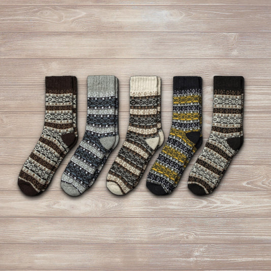 Erica (5 pairs) - Wool Socks