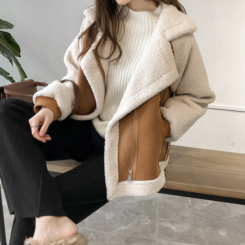 Sarah Faux Shearling Jacket