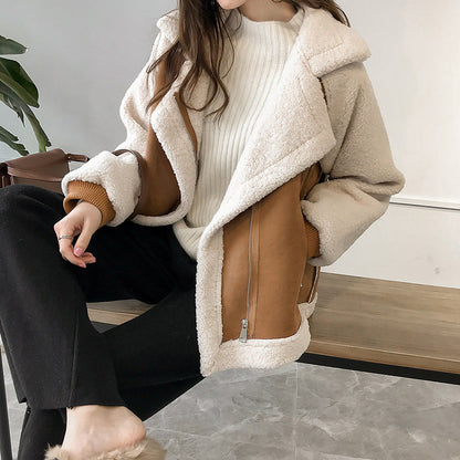 Sarah Faux Shearling Jacket