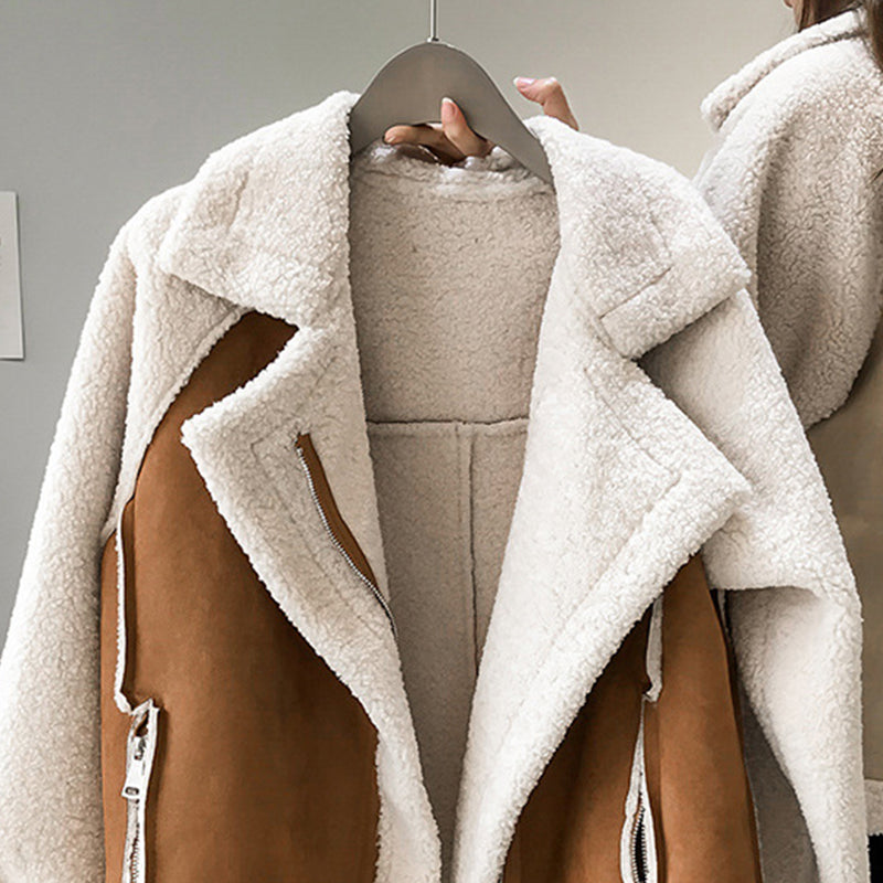 Sarah Faux Shearling Jacket