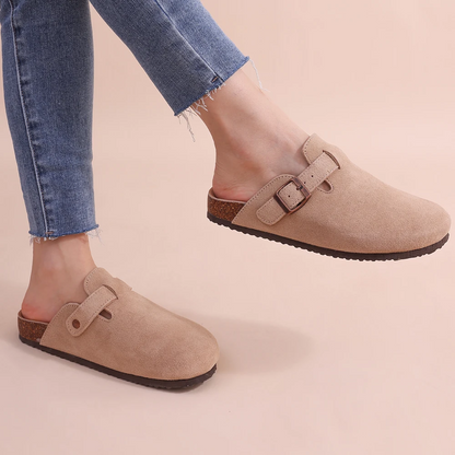 Brooklyn Stylish Slip-On Cork Sandals