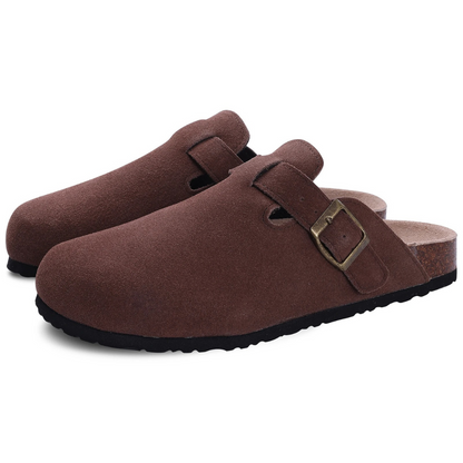 Brooklyn Stylish Slip-On Cork Sandals
