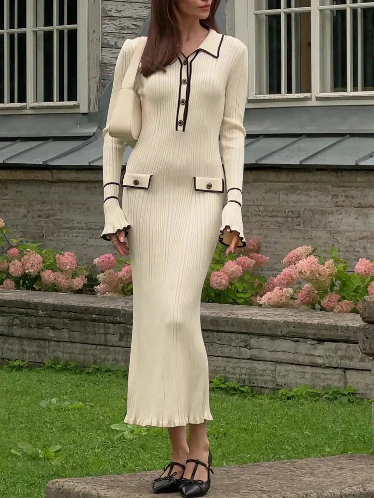 Amelia Flounce Dress