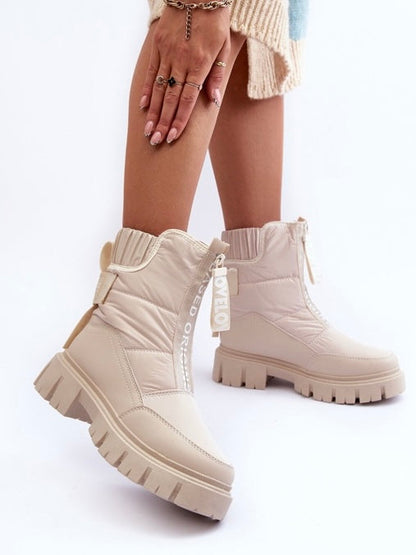 Warmy Beige Boots