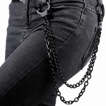 HANDCUFFS BELT CHAIN