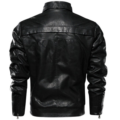 WINDBREAKER LEATHER JACKET