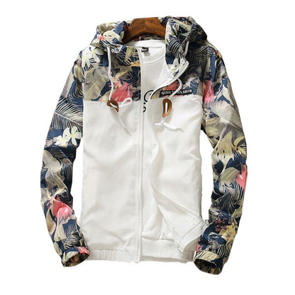 Floral Windbreaker