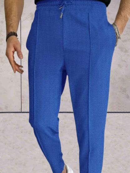 Enzo™ | Elegant Men's Jogging Pants with Bow and Pockets