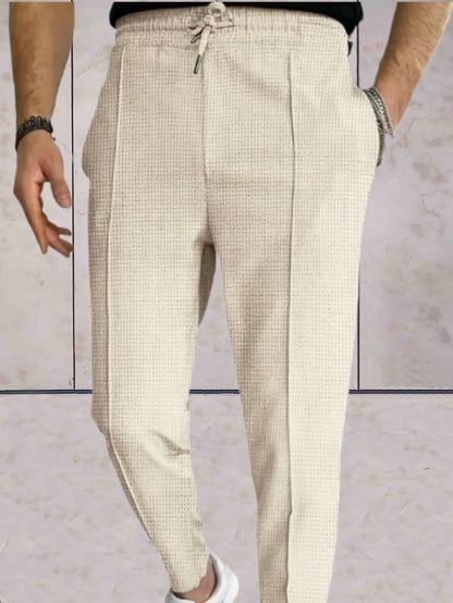 Enzo™ | Elegant Men's Jogging Pants with Bow and Pockets