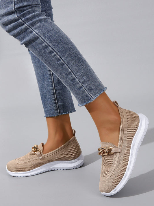 Chloe Stylish Slip-On Sneakers