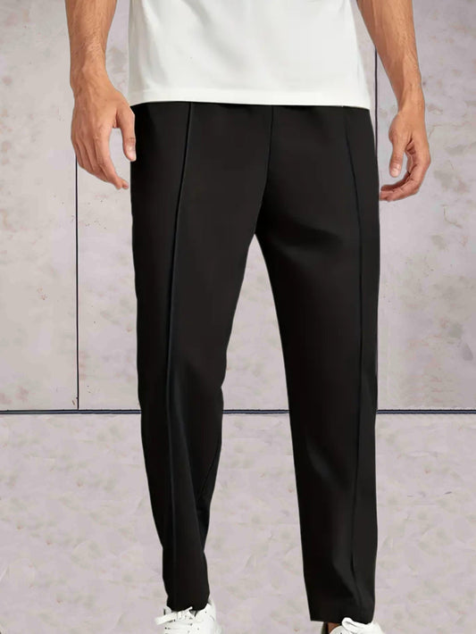 Tomasso™ | High-Waisted Ribbed Trousers for Men