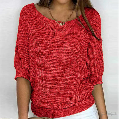 Eunice Relaxed Knit Top