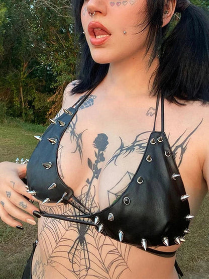 Spiked Bra